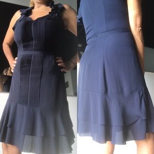 Banana Republic Navy Blue Party Dress